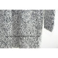 Women Fancy Yarn Open Knitwear Cardigan