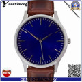 Yxl-378 Nuevo diseño de cuero genuino Mens Watch Mvmt cronógrafo Date Quartz Watch Wrist