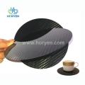 Custom round square carbon fiber cup holder coaster