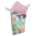 shiny hologram Paper bags cases