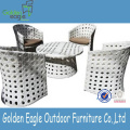 Wide rattan weaving outdoor round table