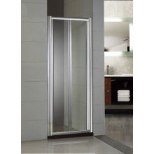 Puerta de ducha bifold de marco de aluminio Hb-B900