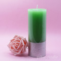 arts gift solar home light pillar candle