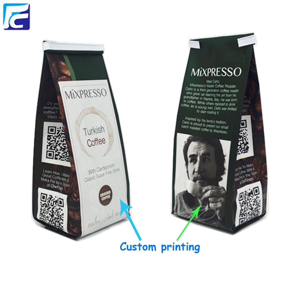 custom printed coffee bag