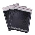 Aluminum Matte Black Metallic Bubble Mailers with Logo