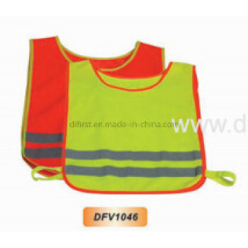 High Visibility Safety Vest for Children with Elastic Closure (DFV1046)