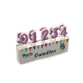 Cheap Glitter Number Candle/Party birthday Candle