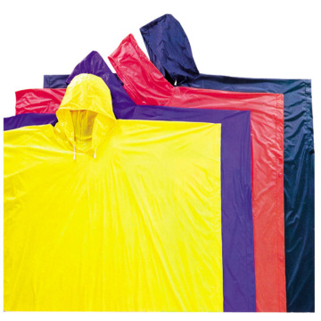 Yj-6058 Reusable Yellow Raincoat Poncho for Rain Clothes for Work