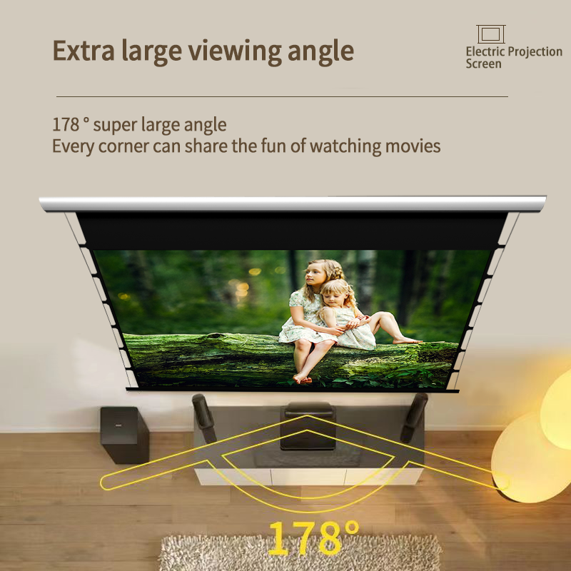 recessed projector screen recessed projector screen