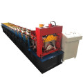 Roof ridge cap forming machine