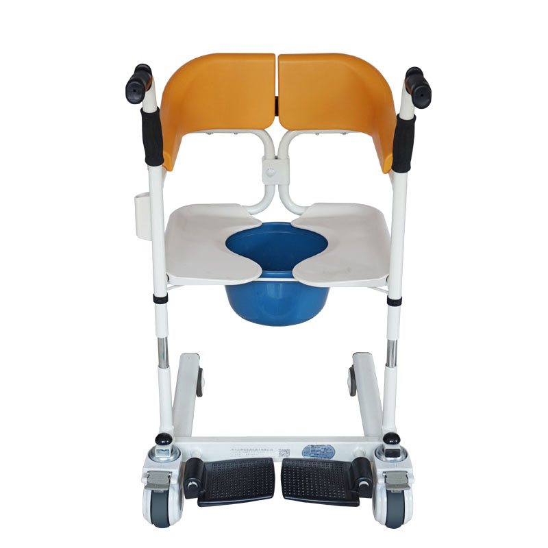 Transfer Chair With Commode 4