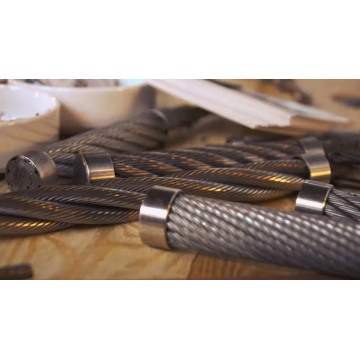 Équipement de levage et de dessin de corde métallique 6x37 FC