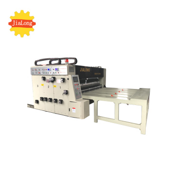 semi automatic printer die cutter slotter machine