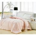 Microfibre Polyester doux sentiment solide imprimé Comforter Set