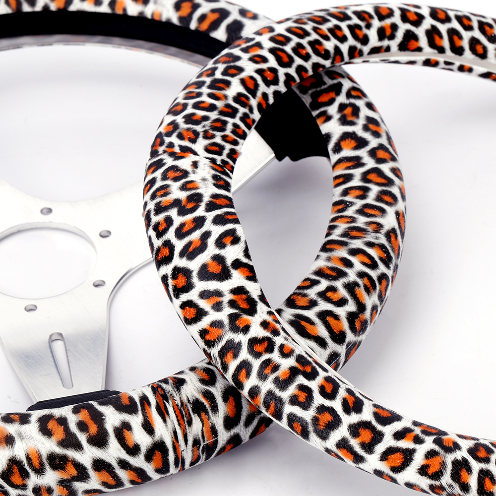 Car interior steering wheel cover