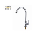 Economical Pillar Type Kitchen Brass Single Cold Faucet