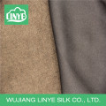 waterproof woven polyester suede fabric / sofa cushion cover fabric