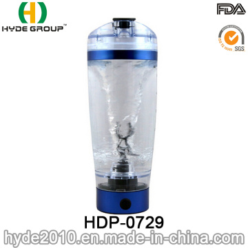 600ml Vortex plastique Portable protéine Shaker Gym bouteille, BPA bouteille Shaker de protéines électriques libres (HDP-0729)