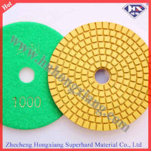 4" China Wet Stone Floor Angle Polishing Pad