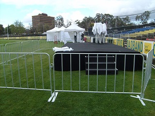 Crowd Control Barrier Mesh