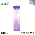 400ML Sliming Transparent Glass Water Bottle