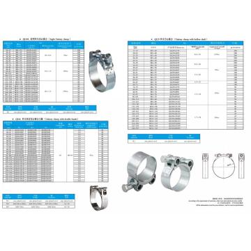 T-bolt Clamps with Hollow Shaft