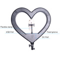 Heart Shape LED Fill Light portable Photography Light