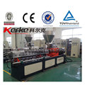 plastic recycling twin screw pelletizing extruder CE ISO