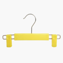 Children yellow trousers hanger