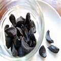 Organic Food of peeled Black Garlic