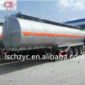 stainless steel edible oil semi trailer tanker