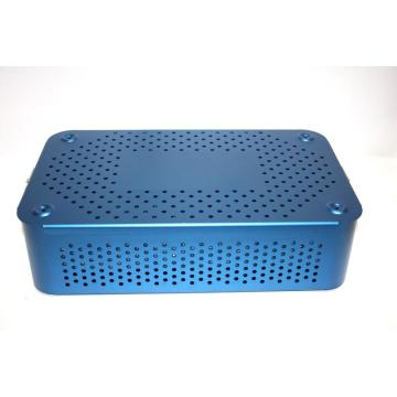 Aluminum sterilization tray box case for Surgical Instrument