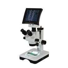 Microscope stéréo avec zoom LCD avec écran LCD