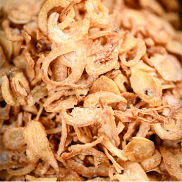 Top Quality Cheap Price Export Stand Fried Onion Crispy Fried Shallot Myanmar Onion Material