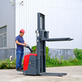 pedal stand up electric powered forklift pallet truck