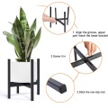 Metal Flower Pot Plant Stand Holder Shelf