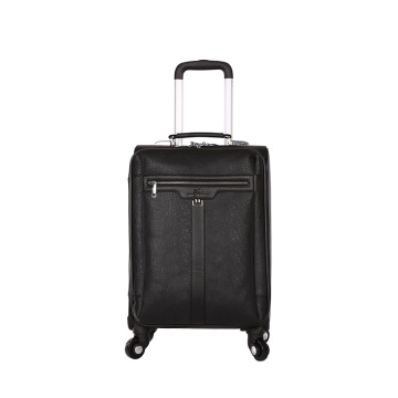 Promotion Gift Suitcase Silence Spinner wheels PU luggage