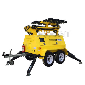 Kubota Generator LED Mobile Lighting Tower