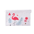 Custom Logo High Quality Sublimation Pattern Printed Cosmetic Makeup Bag