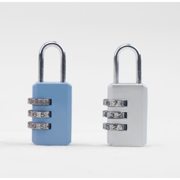 Solid Bunte Zink-Legierung Kombination PadLock