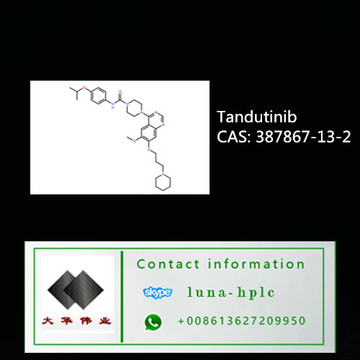 High Purity Small-Molecule Inhibitor API Tandutinib (CAS: 387867-13-2)