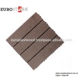 Promotion Verkauf 100% recycelt WPC Outdoor Decking Fliesen, wasserdicht, Anti-Rutsch, einfache Installation