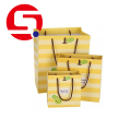 Xmas paper bags idea for food packaging wholesale