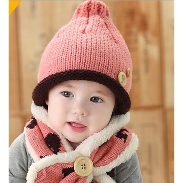 Мальчик шерстяной моды Зимняя шапка