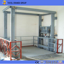 China Ce ISO Hydraulische Schiene Typ Waren Lift Cargo Lift