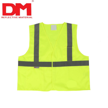EN1150 children Orange Reflective Safety Vest for kids
