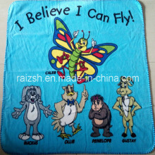 100% Polyester Anti-Pilling Brushed Print Polar Fleece Blanket