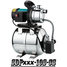 (SDP600-10S-CS) Household Self-Priming Jet Garden Booster Water Pump with Tank