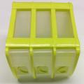 Plastic classified three-layer drawer storage box