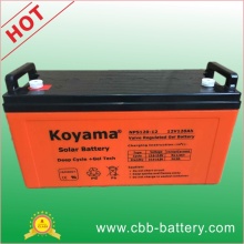 12V 120ah batterie solaire à cristaux liquides pour télécommunications, système solaire